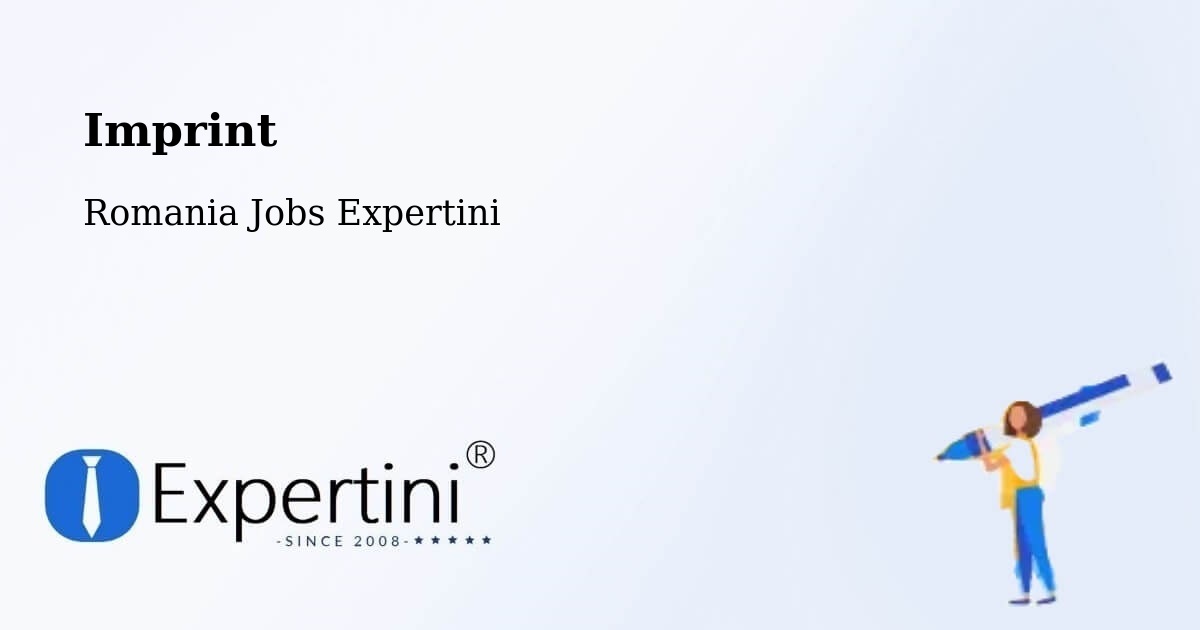 Imprint – Comuna Seaca De Pădure - Romania Jobs Expertini